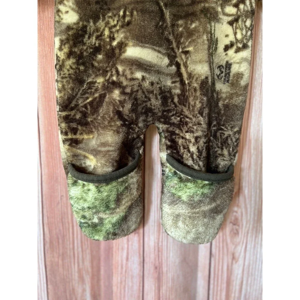 REALTREE Toddler Camo Hooded Fleece Coverall 3 Months (Bx 6)